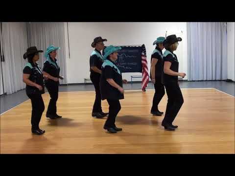 HOLD THE LINE - Country Line Dance - Teach in French - English version