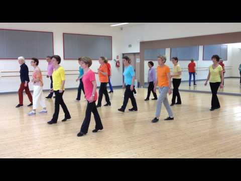 Pure &amp; Simple - Line Dance Demo