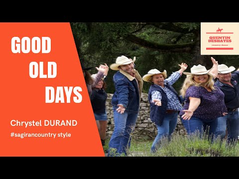 Good old days - Country line dance - Teach &amp; Démo (Français)