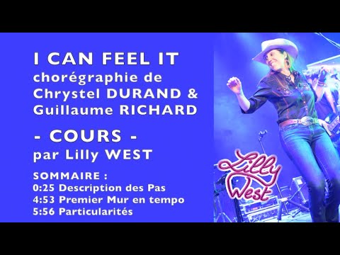 [COURS] I CAN FEEL IT de Guillaume RICHARD &amp; Chrystel DURAND, enseignée par Lilly WEST