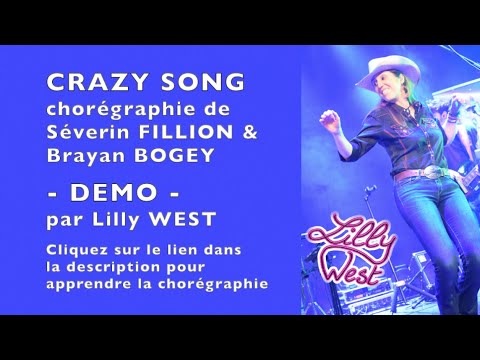 [DEMO] CRAZY SONG de Séverine FILLION &amp; Brayan BOGEY, enseignée par Lilly WEST