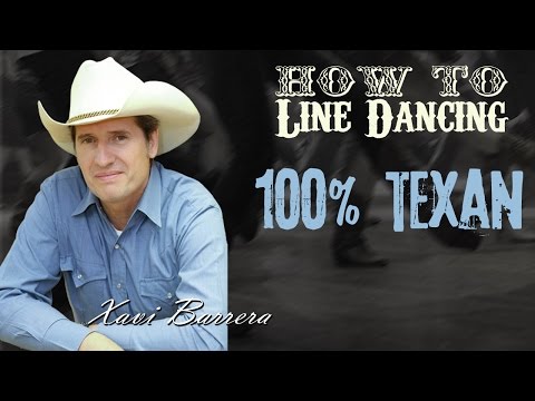 How to dance 100% TEXAN 32 Counts Beginner Country Style Line Dance