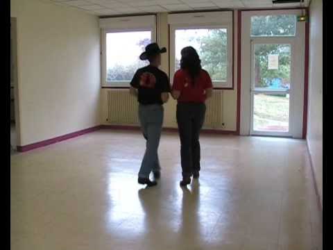 Western cha cha - Danse country partner