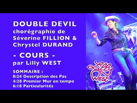 [COURS] DOUBLE DEVIL de Séverine FILLION &amp; Chrystel DURAND, enseignée par Lilly WEST