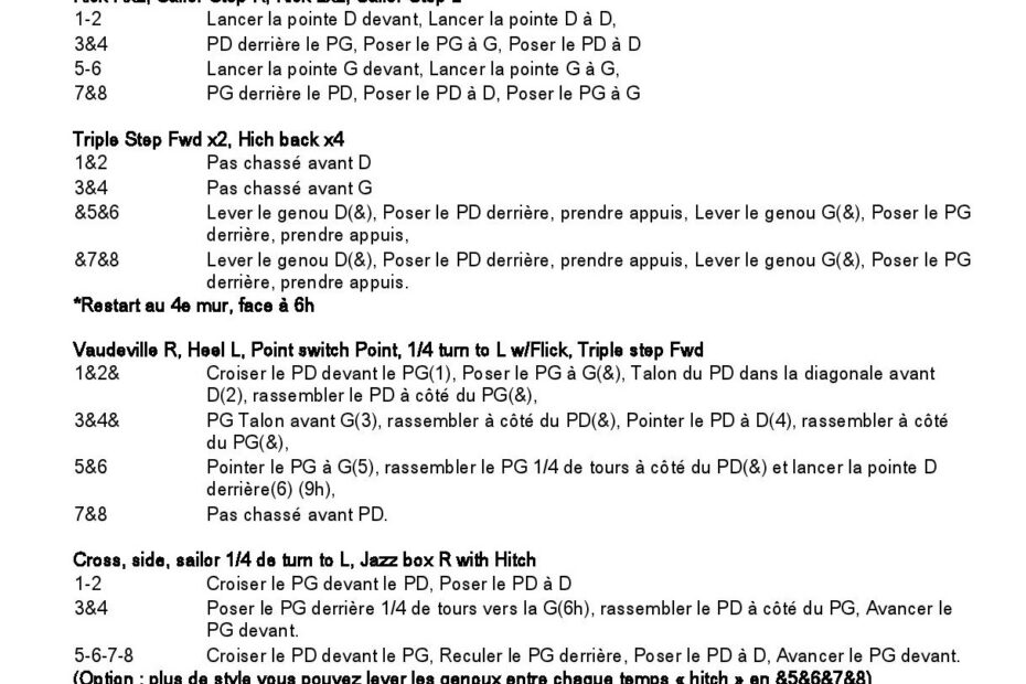 Linedance Stepsheet : Viski