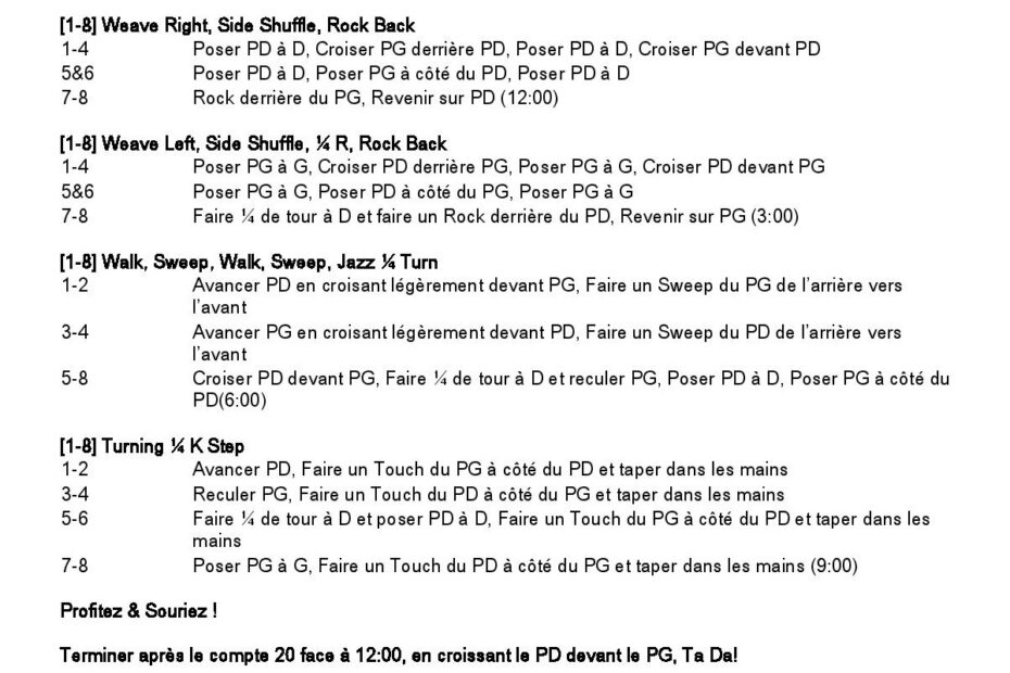 Linedance Stepsheet : Twenty Two